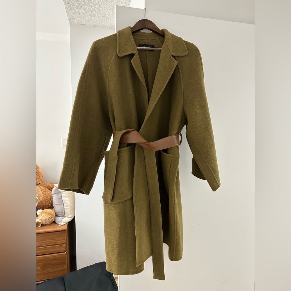 ASM Anna 100% Wool Coat - Picture 3 of 6